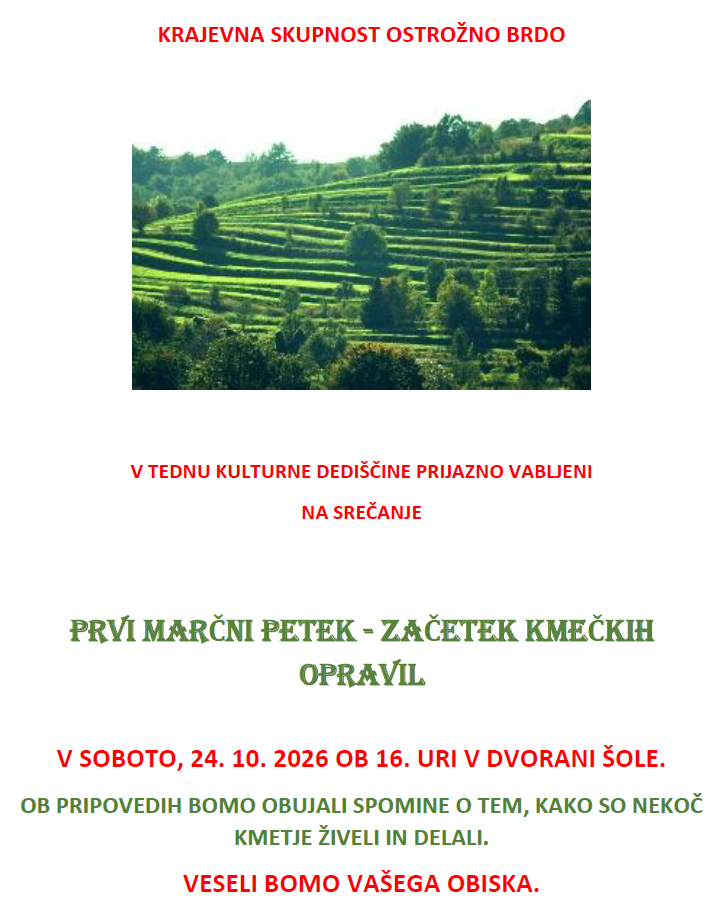 Začetek marčnih del